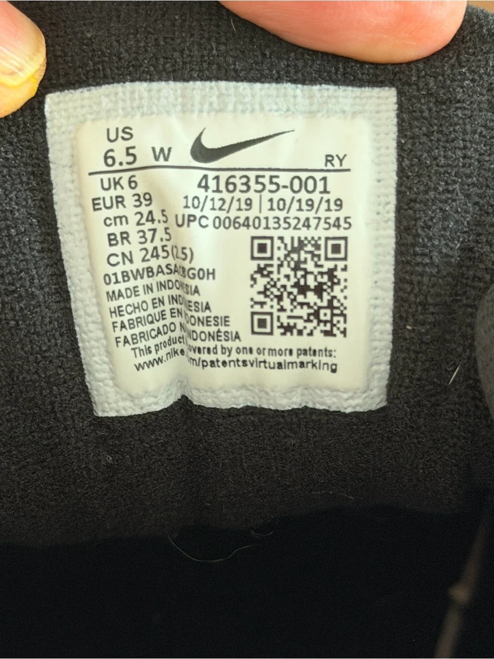 Nike comfortable black